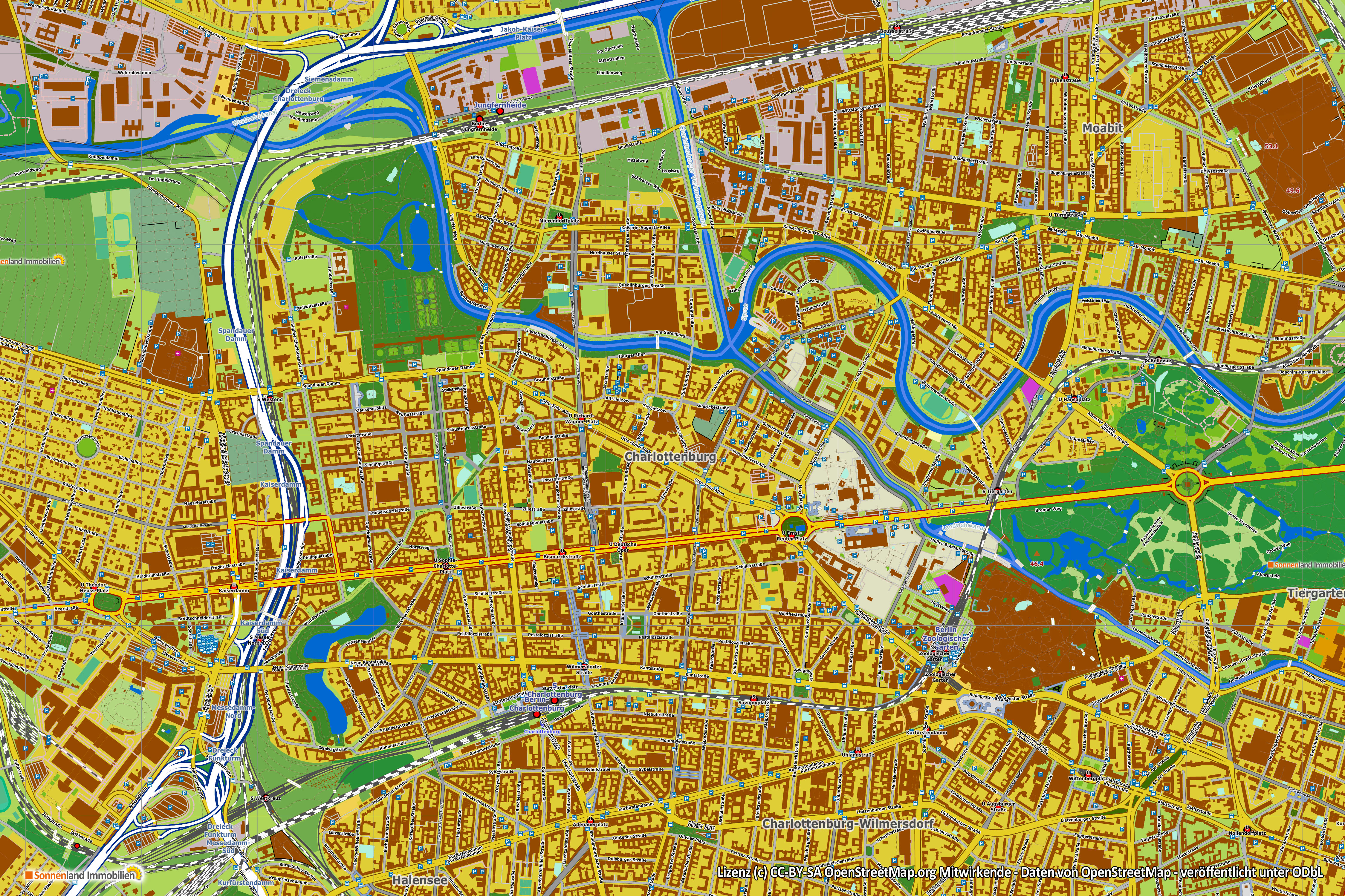 Stadtplan Berlin Jpg Kostenloser Download Pdf Einzelne Stadtteile