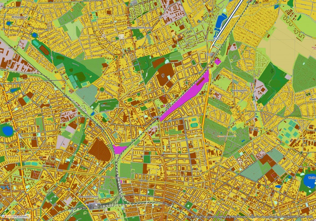 Stadtkarte von -Berlin-Pankow-Pankow